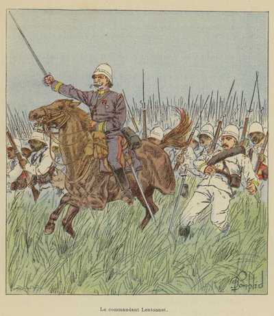 Commander Lentonnet by after Louis Charles Bombled