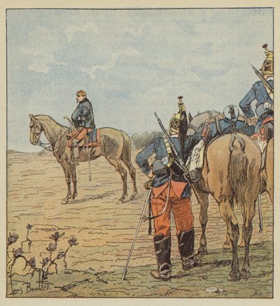 General Barry on the Eve of Coulmiers by after Louis Charles Bombled
