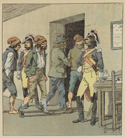The prisons were filled with sans-culottes and all that society had of the most impure by after Louis Charles Bombled