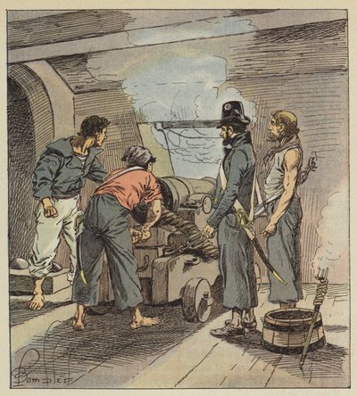 Sailors 1805-1815 by after Louis Charles Bombled