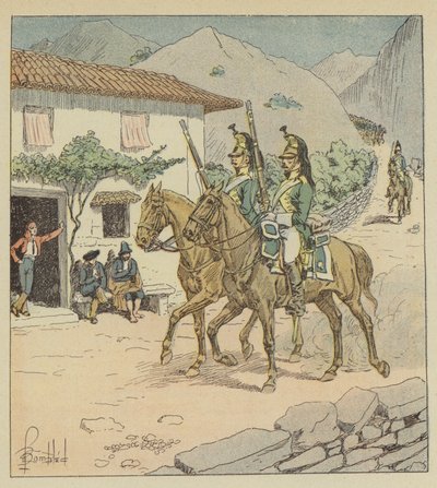 My troops were already in Spain by after Louis Charles Bombled