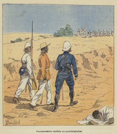 Parliamentarians Led to Headquarters by after Louis Charles Bombled