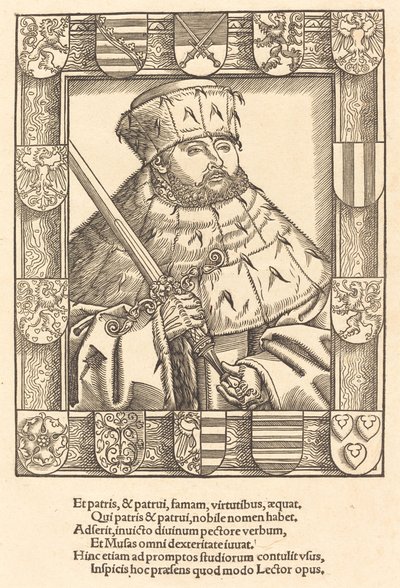 John Frederic the Magnanimous, in Electoral Robes by after Lucas Cranach the Younger