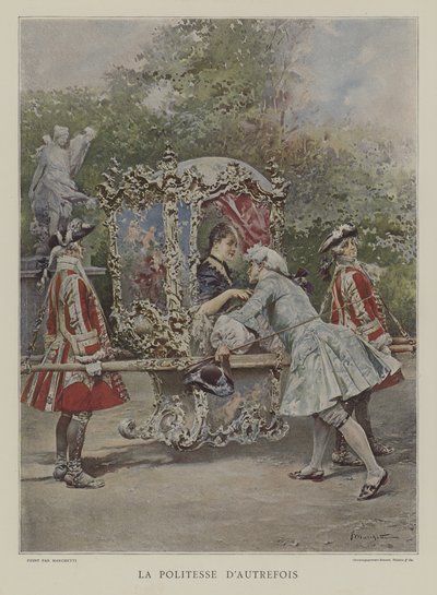 The Politeness of Yesteryear by after Ludovico Marchetti