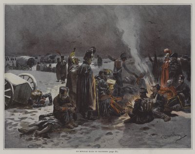 A Bivouac in a Quagmire by after Maurice Henri Orange