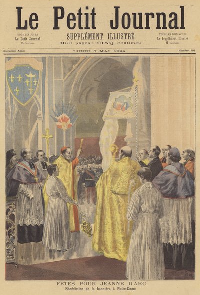 Ceremony in Honour of Joan of Arc by after Oswaldo Tofani
