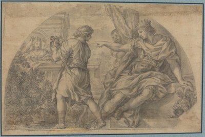 Masinissa and Sophonisba by after Pietro da Cortona