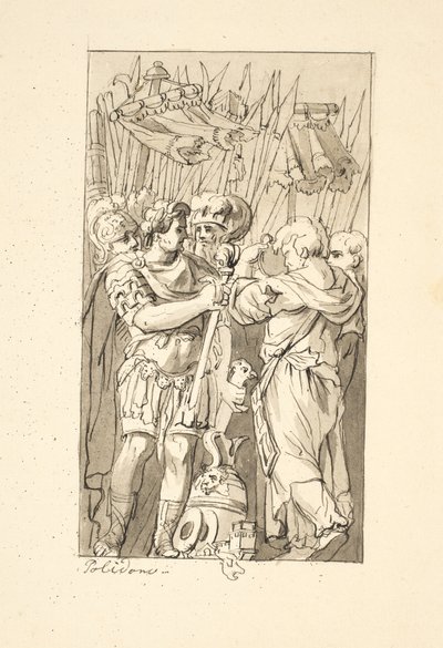 Scene from Roman History by after Polidoro da Caravaggio