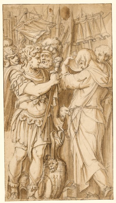 Scene from Roman History by after Polidoro da Caravaggio