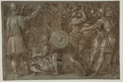 Scene from Roman History by after Polidoro da Caravaggio