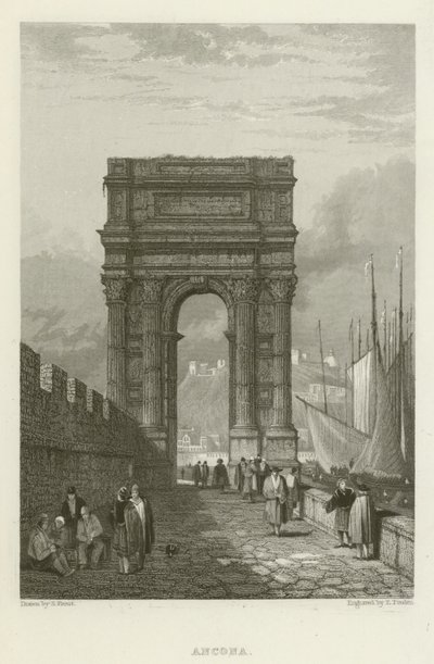 Ancona by Samuel (after) Prout
