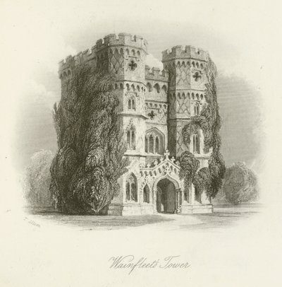 Wainfleets Tower by after Thomas Allom