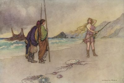 Geoffrey Chaucer, The Legend of Good Women by after Warwick Goble