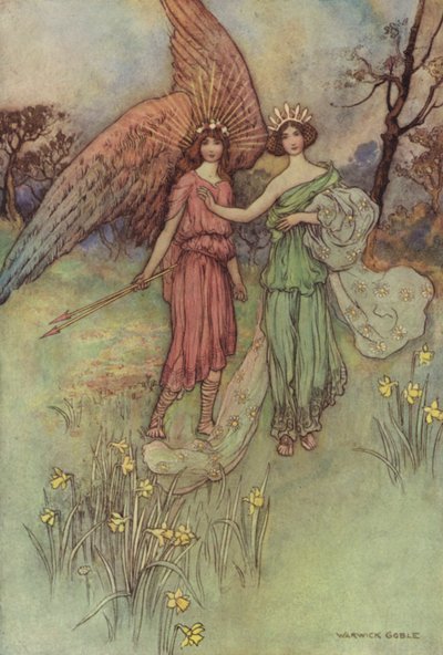 Geoffrey Chaucer, The Legend of Good Women by after Warwick Goble