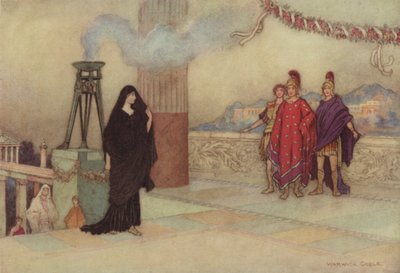 Geoffrey Chaucer, Troilus and Criseyde by after Warwick Goble