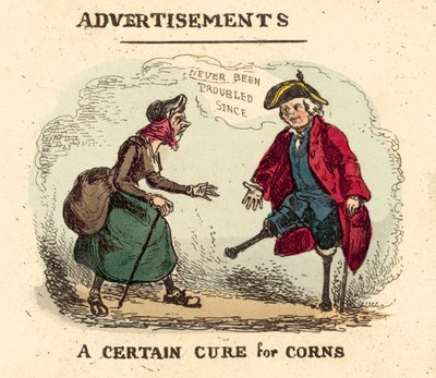 A Certain Cure for Corns by after William Heath