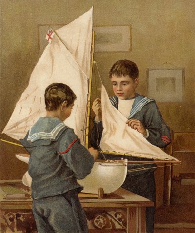Getting Ready for Sea by after William Henry James Boot