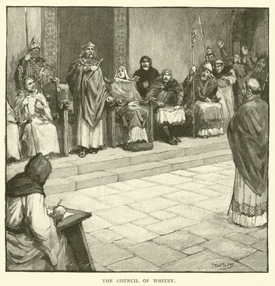 The Council of Whitby by after William Henry Margetson