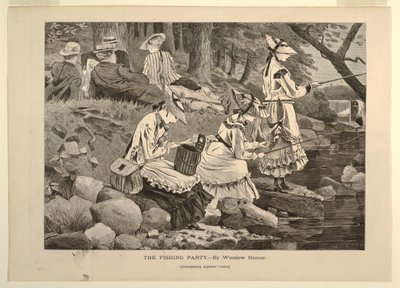 The Fishing Party, from Appletons
