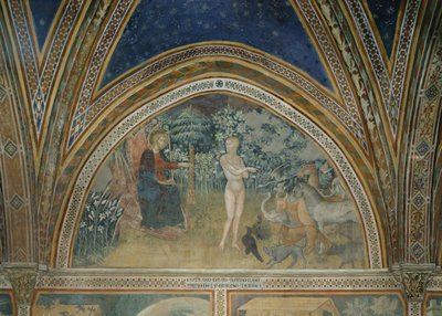 The Creation of Animals by also Manfredi de Battilori Bartolo di Fredi