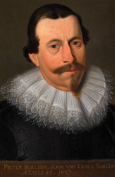 Portrait of Pieter Claesz Boelens by anonymous (copy after)