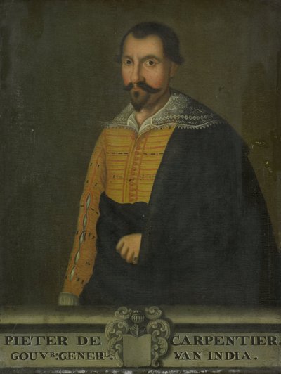 Portrait of Pieter de Carpentier, Governor-General of the Dutch East Indies by anonymous (copy after)