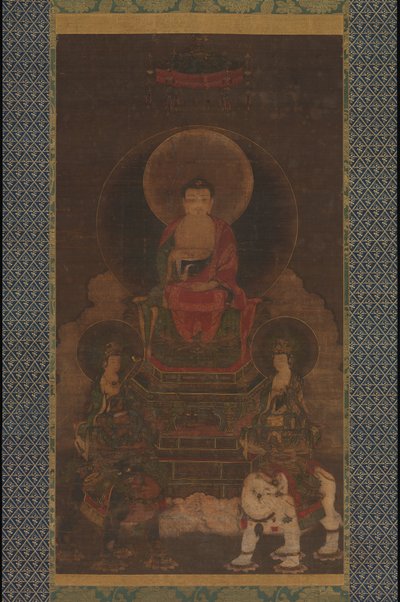 Shaka (Shakyamuni) Triad by anonymous 
