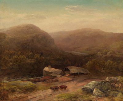 In the Housatonic Valley by attributed to Homer Dodge Martin