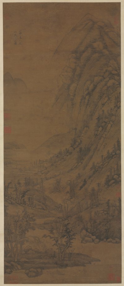 Summer Mountains (after Dong Yuan) by attributed to Huang Gongwang