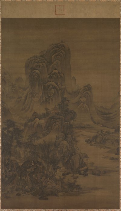Landscape in the Style of Juran by attributed to Liu Du