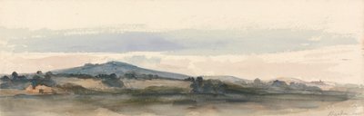 Bardon Hill, Charnwood Forest, Leicestershire by attributed to Peter DeWint