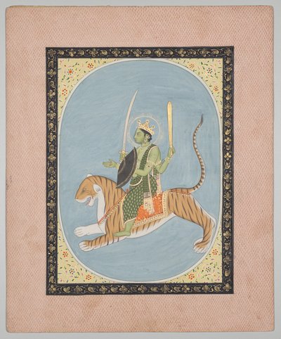 Mars, from a Mandi Astrology Series by attributed to Sanju