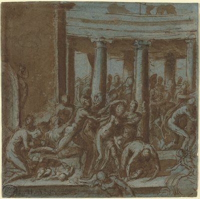 Massacre of the Innocents by called Bertoia Jacopo Zanguidi