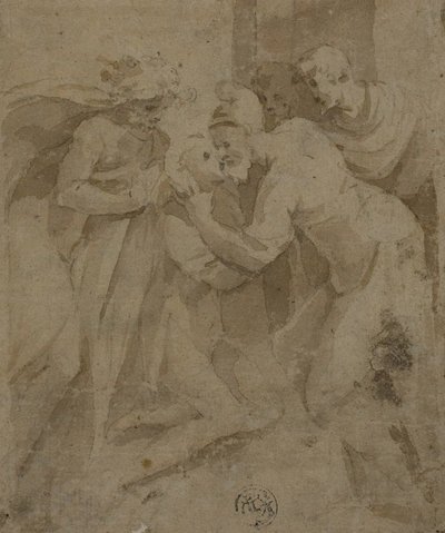 Return of the Prodigal Son by called Schiavone Andrea Meldolla