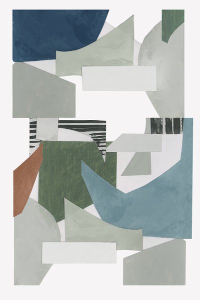 Abstract Geometric Collage by cartissi