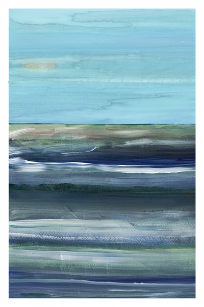 Abstract Ocean Horizon by cartissi