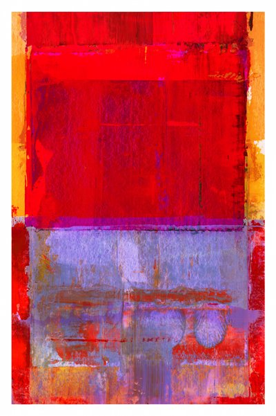 Abstract Red Purple by cartissi