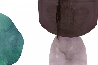 Abstract Watercolor Shapes by cartissi