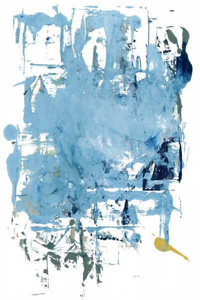 Blue Abstract Flow by cartissi