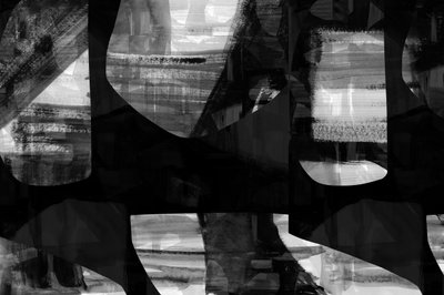 Bold Monochromatic Shapes by cartissi