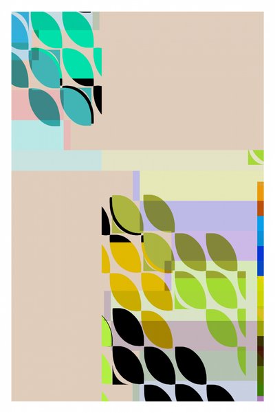 Colorful Abstract Shapes by cartissi