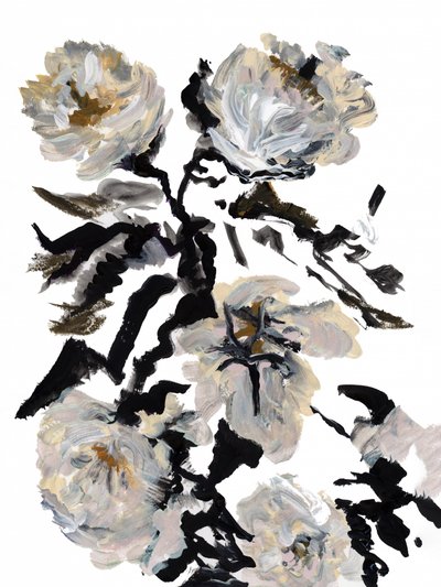 Dramatic Floral Abstract by cartissi