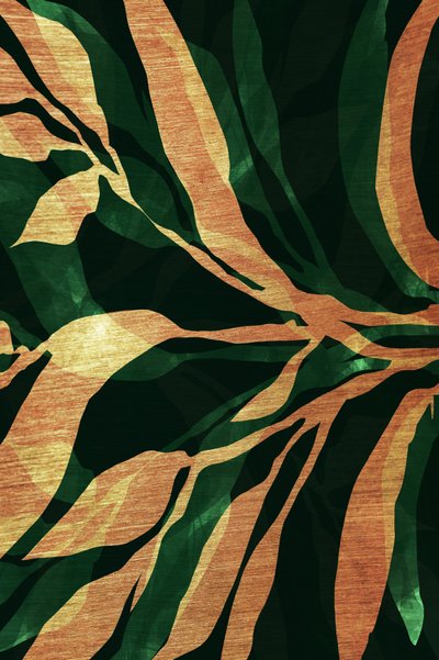 Emerald Gold Foliage by cartissi