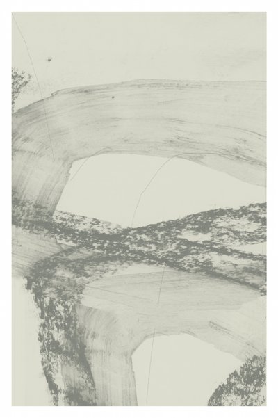 Flowing Grey Abstract by cartissi