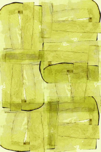 Fluid Green Abstract by cartissi