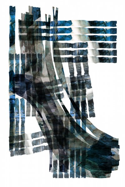 Interwoven Blue Hues by cartissi