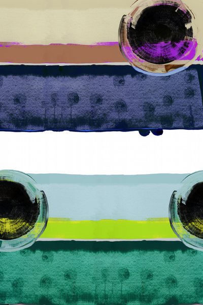 Layered Colors and Circles by cartissi