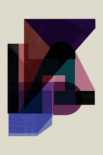 Layered Geometric Forms by cartissi