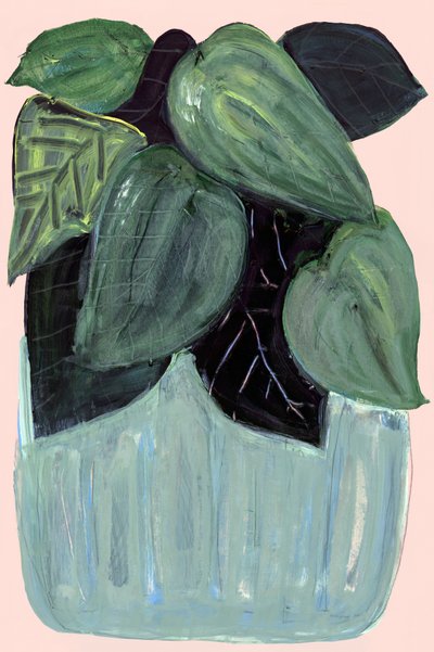 Lush Green Houseplant by cartissi