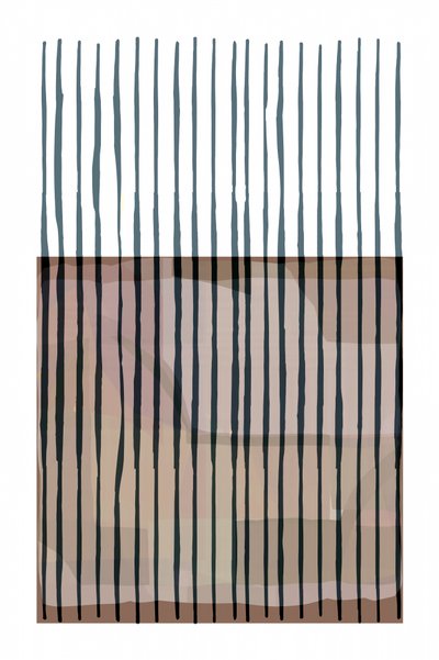 Minimalist Striped Earth Tones by cartissi